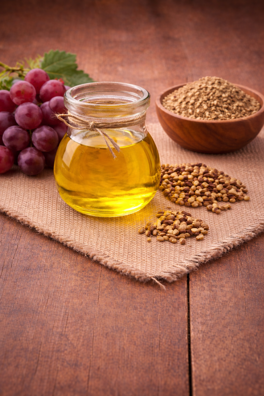 Олія з Виноградної кісточки